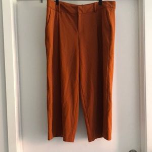 Wide leg trousers